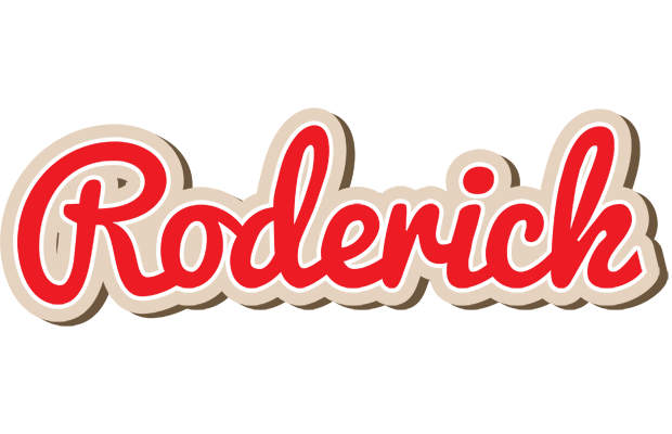 Roderick chocolate logo