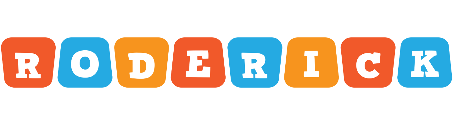 Roderick comics logo