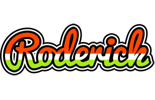 Roderick exotic logo