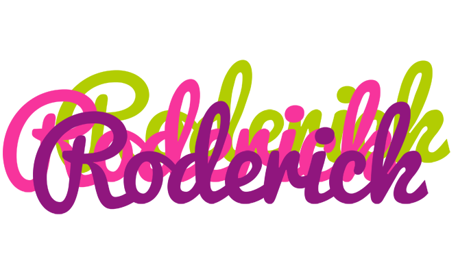 Roderick flowers logo