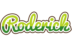 Roderick golfing logo