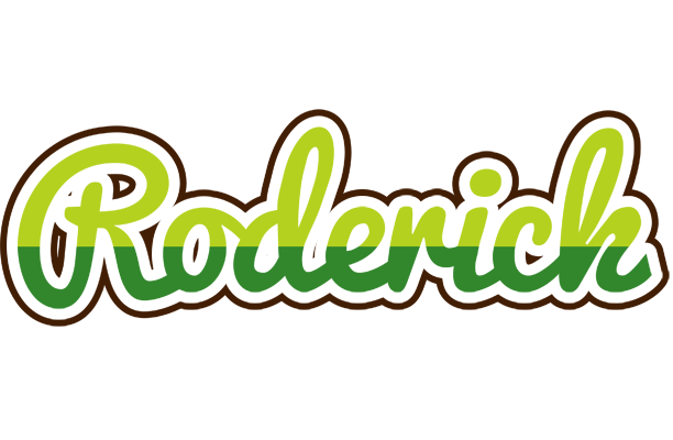 Roderick golfing logo
