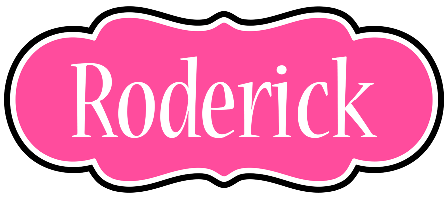 Roderick invitation logo