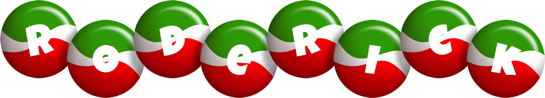 Roderick italy logo