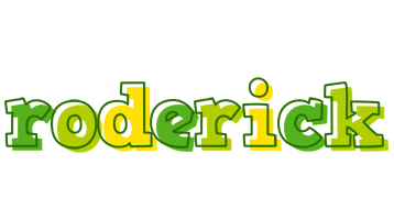 Roderick juice logo