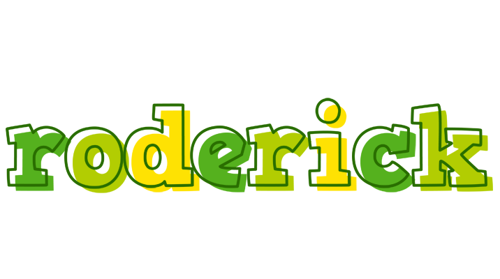 Roderick juice logo
