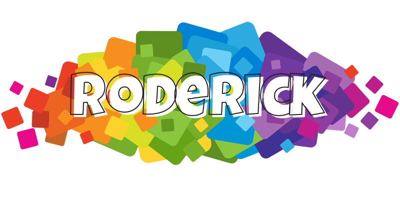 Roderick pixels logo