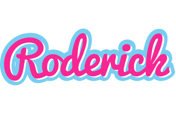 Roderick popstar logo