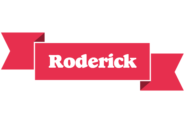 Roderick sale logo