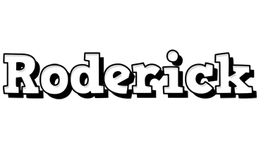 Roderick snowing logo