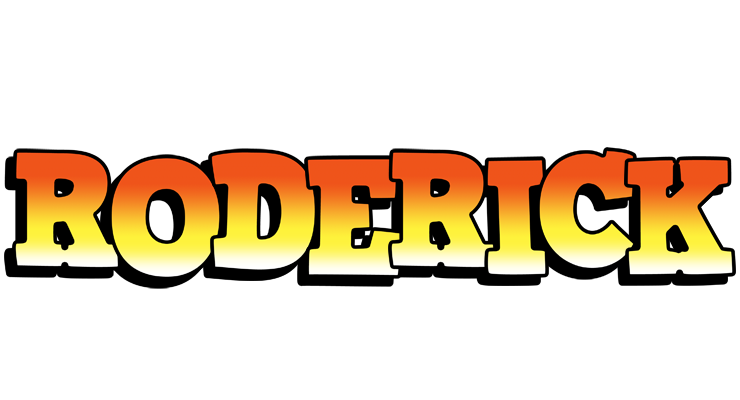 Roderick sunset logo