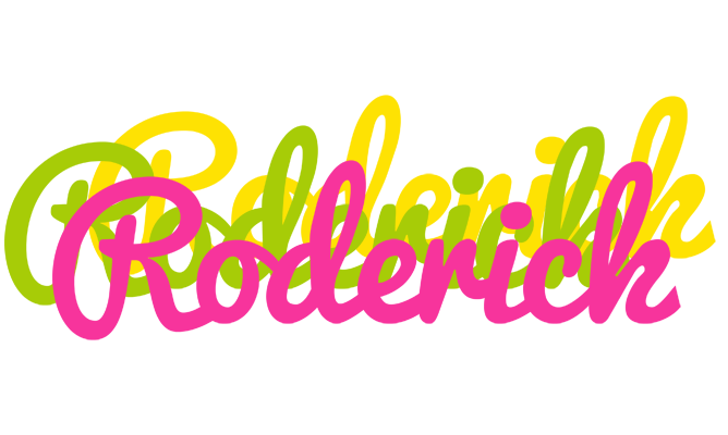 Roderick sweets logo
