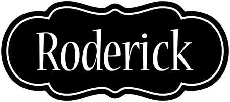 Roderick welcome logo