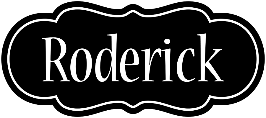 Roderick welcome logo