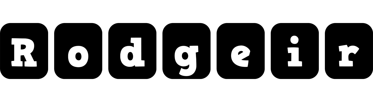 Rodgeir box logo