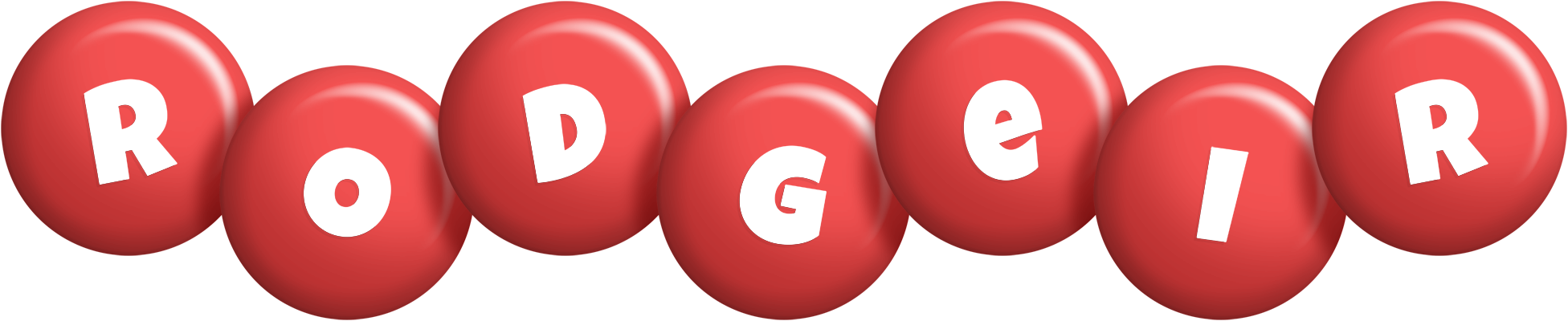 Rodgeir candy-red logo