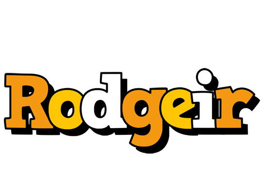 Rodgeir cartoon logo