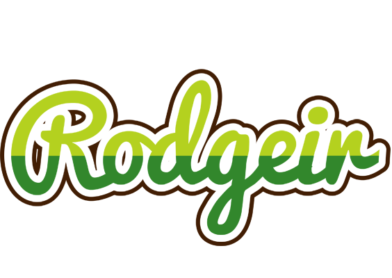 Rodgeir golfing logo