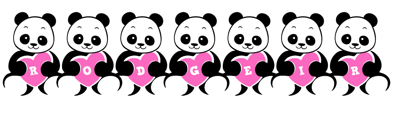 Rodgeir love-panda logo