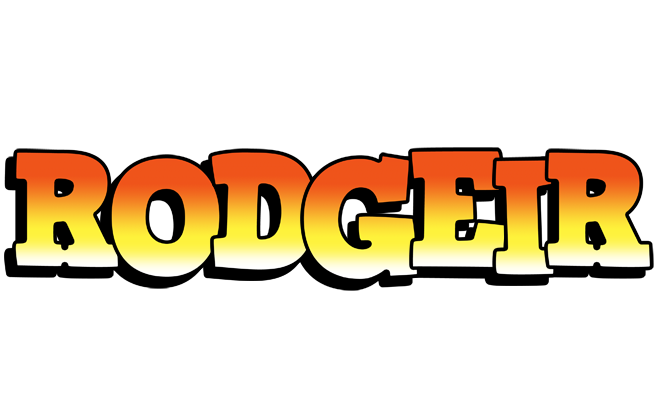 Rodgeir sunset logo