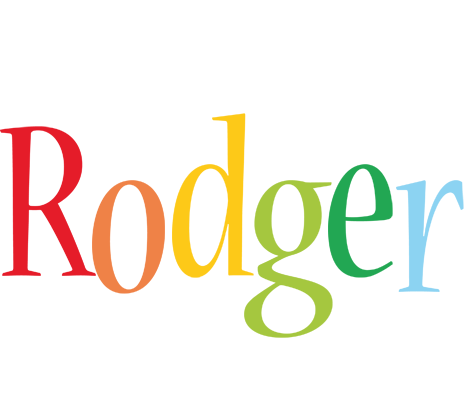 Rodger birthday logo