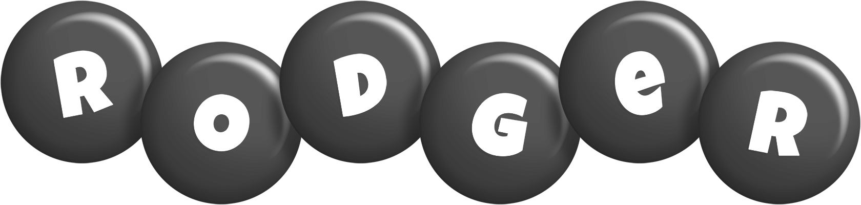 Rodger candy-black logo
