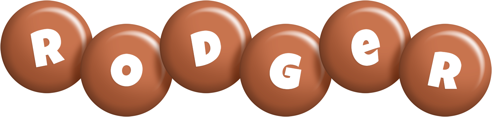 Rodger candy-brown logo