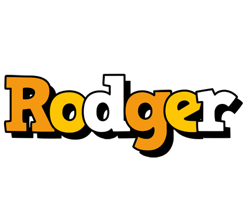 Rodger cartoon logo