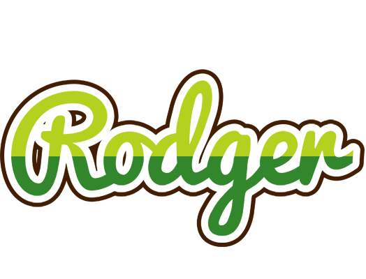 Rodger golfing logo