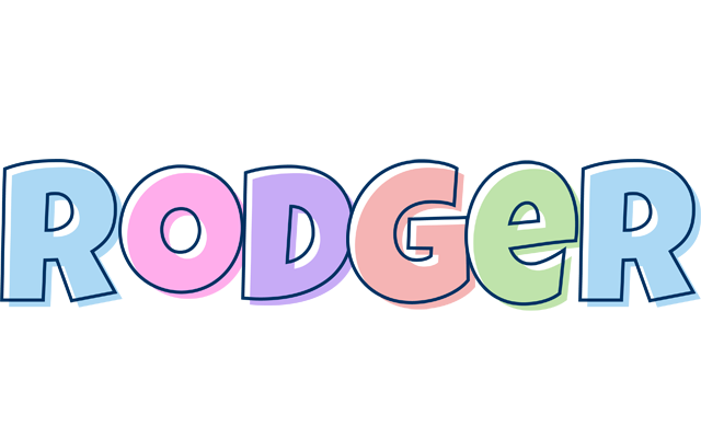 Rodger pastel logo