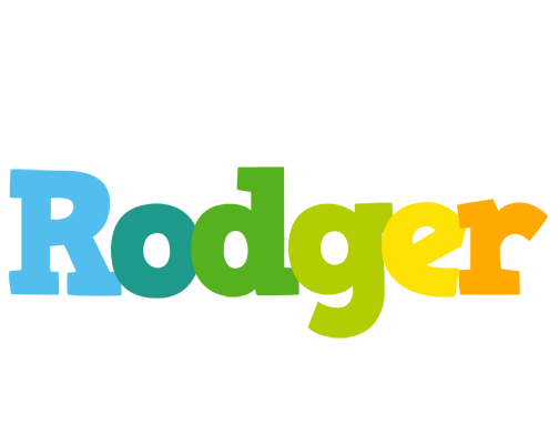 Rodger rainbows logo
