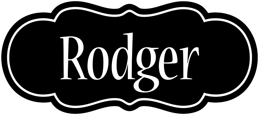Rodger welcome logo