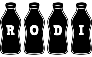Rodi bottle logo
