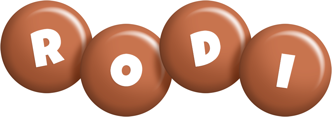 Rodi candy-brown logo