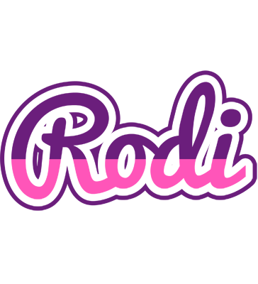 Rodi cheerful logo