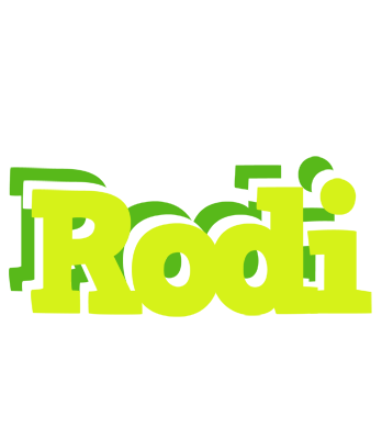 Rodi citrus logo