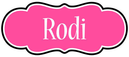 Rodi invitation logo