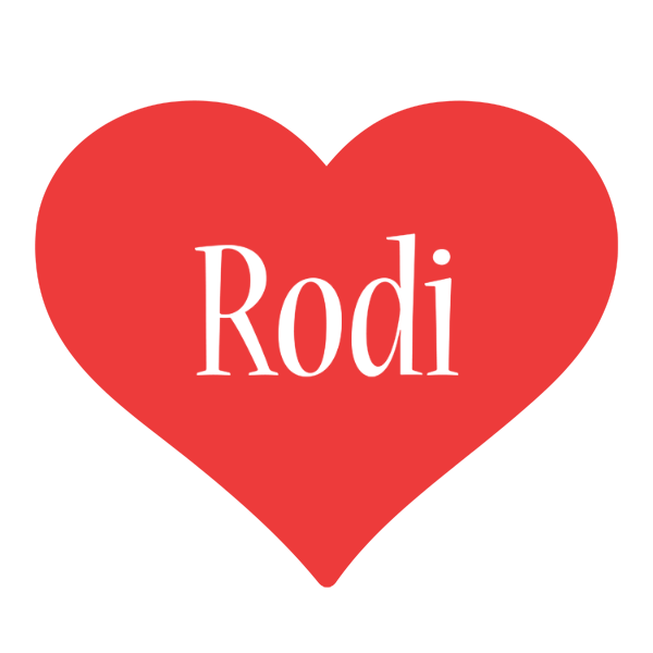 Rodi love logo
