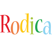 Rodica birthday logo