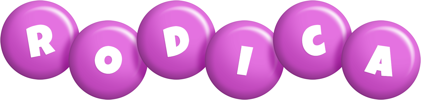 Rodica candy-purple logo