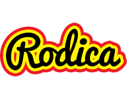 Rodica flaming logo