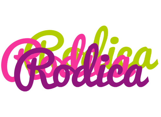 Rodica flowers logo