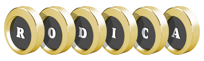 Rodica gold logo