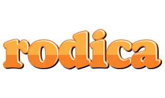 Rodica orange logo