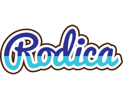 Rodica raining logo