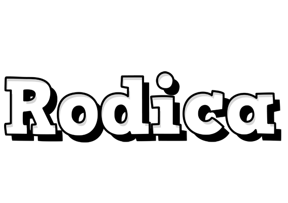 Rodica snowing logo