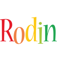 Rodin birthday logo