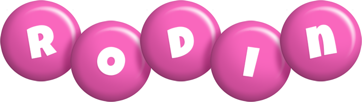 Rodin candy-pink logo