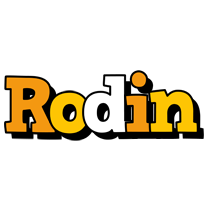 Rodin cartoon logo