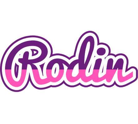 Rodin cheerful logo